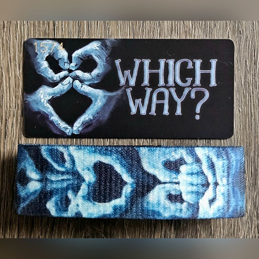 ZOX "WHICH WAY" #1574 Jim Henson THE LABYRINTH New Medium collectible wristband